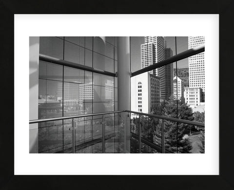 Reflected Cityscape  (Framed) -  Christian Peacock - McGaw Graphics