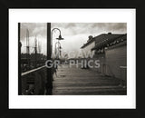 San Francisco Pier with Incoming Fog  (Framed) -  Christian Peacock - McGaw Graphics