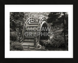 Moon Bridge in Tea Garden  (Framed) -  Christian Peacock - McGaw Graphics