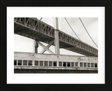 Bay Bridge and Pier #1  (Framed) -  Christian Peacock - McGaw Graphics