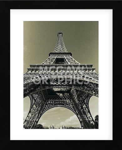 Eiffel Tower Looking Up (Framed) -  Christian Peacock - McGaw Graphics