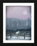 Prissy On Snowy Night (Framed) -  Dawne Polis - McGaw Graphics