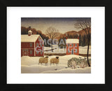 Winter Sheep I (Framed) -  Diane Ulmer Pedersen - McGaw Graphics