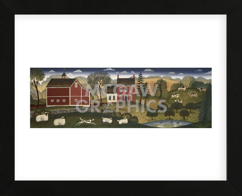 Farm Pederson (Framed) -  Diane Ulmer Pedersen - McGaw Graphics