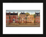 Town Houses II (Framed) -  Diane Ulmer Pedersen - McGaw Graphics