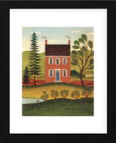 House and Lake (Framed) -  Diane Ulmer Pedersen - McGaw Graphics