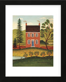 House and Lake (Framed) -  Diane Ulmer Pedersen - McGaw Graphics