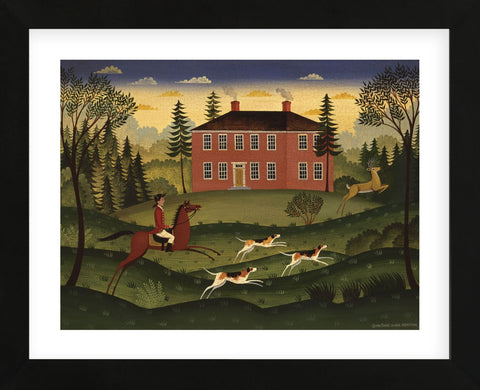 Hart Hunt (Framed) -  Diane Ulmer Pedersen - McGaw Graphics