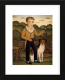 Boy with Dog (Framed) -  Diane Ulmer Pedersen - McGaw Graphics