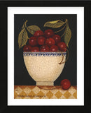 Cup O Cherries (Framed) -  Diane Ulmer Pedersen - McGaw Graphics