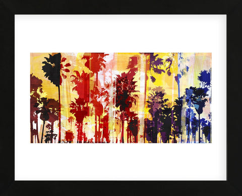 Sunset and Palms 1 (Framed) -  Sven Pfrommer - McGaw Graphics