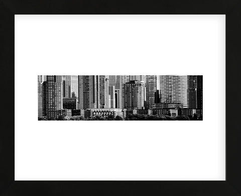 Panorama 1141 (b/w) (Framed) -  Jeff Pica - McGaw Graphics