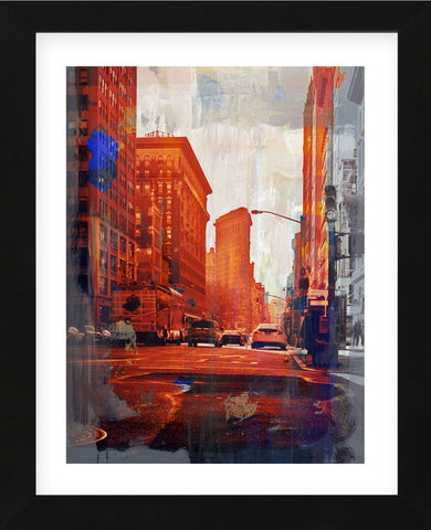 NY Downtown 14 (Framed) -  Sven Pfrommer - McGaw Graphics