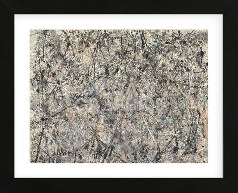 Number 1, 1950 (Lavender Mist), 1950 (Framed) -  Jackson Pollock - McGaw Graphics