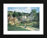 L'Hermitage at Pontoise, c. 1867  (Framed) -  Camille Pissarro - McGaw Graphics