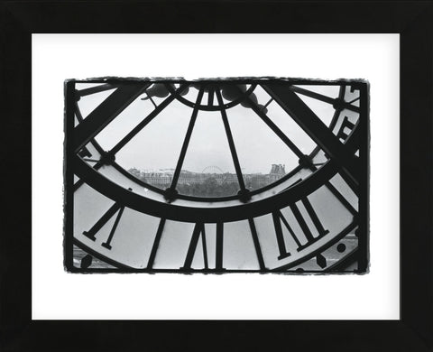Clockface at the Musee d'Orsay (Framed) -  Christian Peacock - McGaw Graphics