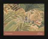 Detail from Tiger in a Tropical Storm (Surprised!), 1891  (Framed) -  Henri Rousseau - McGaw Graphics