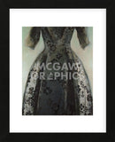Black Balenciaga Dress  (Framed) -  Richard Nott - McGaw Graphics