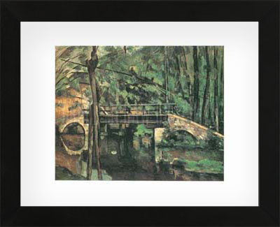 Bridge of Maincy Melun  (Framed) -  Paul Cezanne - McGaw Graphics