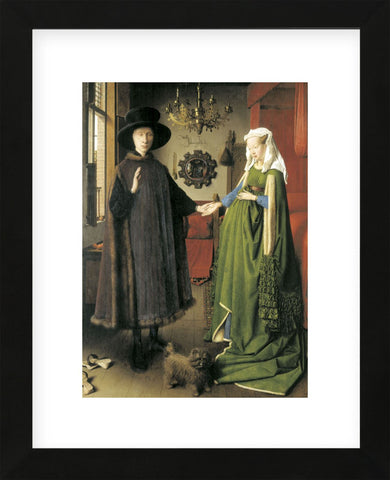 The Arnolfini Portrait  (Framed) -  Jan Van Eyck - McGaw Graphics