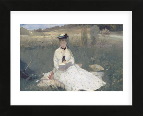 Reading (La lecture), 1873  (Framed) -  Berthe Morisot - McGaw Graphics