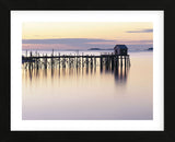 Old Wharf at Dawn  (Framed) -  Paul Rezendes - McGaw Graphics