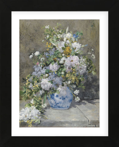 Spring Bouquet, 1866  (Framed) -  Pierre-Auguste Renoir - McGaw Graphics