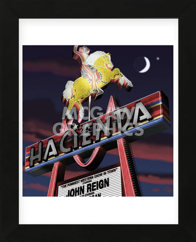 Hacienda  (Framed) -  Anthony Ross - McGaw Graphics