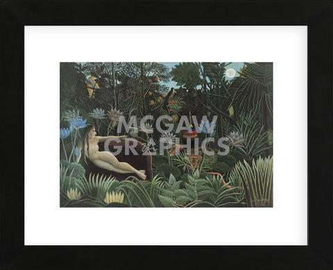 The Dream  (Framed) -  Henri Rousseau - McGaw Graphics