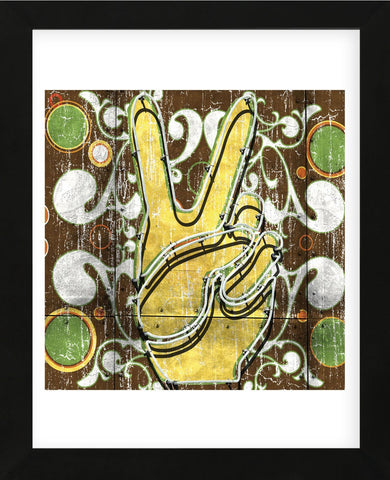 Peace 1 (hand) (Framed) -  Anthony & Nancci Ross - McGaw Graphics