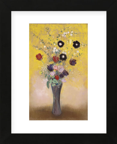 Vase of Flowers, 1916  (Framed) -  Odilon Redon - McGaw Graphics