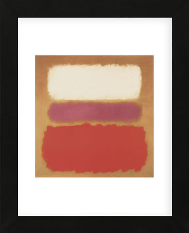 White Cloud Over Purple, 1957  (Framed) -  Mark Rothko - McGaw Graphics