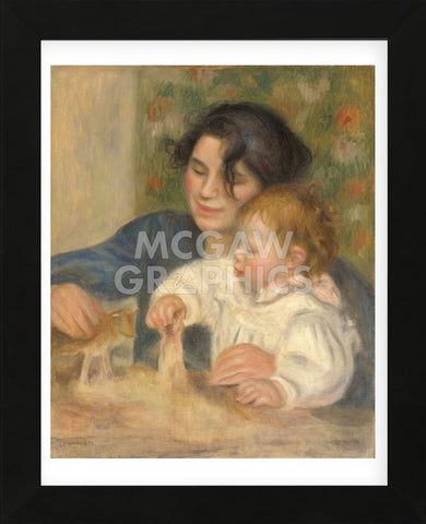 Gabrielle et Jean, 1895-1896 (Framed) -  Pierre-Auguste Renoir - McGaw Graphics