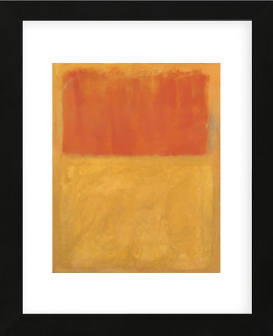 Orange and Tan, 1954 (Framed) -  Mark Rothko - McGaw Graphics