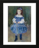 Girl with a Jump Rope (Portrait of Delphine Legrand), 1876 (Framed) -  Pierre-Auguste Renoir - McGaw Graphics