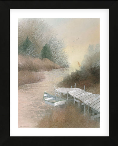 Marsh Island Inlet  (Framed) -  Albert Swayhoover - McGaw Graphics