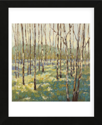 Trees in Blue Green (Framed) -  Libby Smart - McGaw Graphics