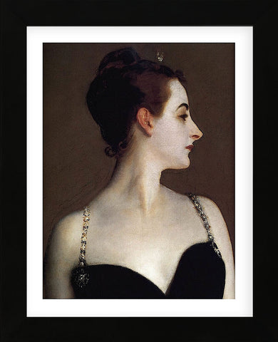 Madame X (detail) (Framed) -  John Singer Sargent - McGaw Graphics