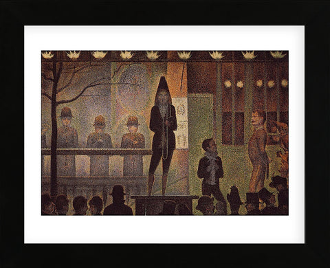 Circus Sideshow (Framed) -  Georges Seurat - McGaw Graphics