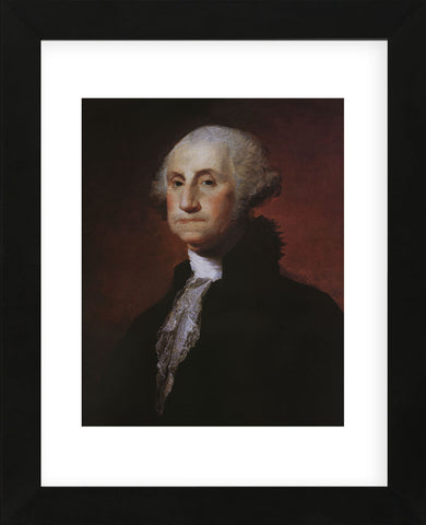 George Washington (Framed) -  Gilbert Stuart - McGaw Graphics