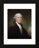 Portrait of George Washington, 1795 (Framed) -  Gilbert Stuart - McGaw Graphics