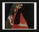 Cardinal and Nun (Caress) (Framed) -  Egon Schiele - McGaw Graphics