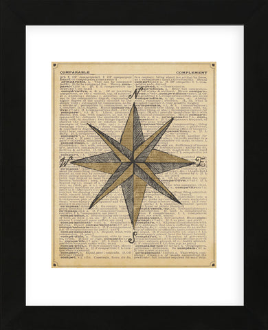 Nautical Series - Nautical Star (Framed) -  Sparx Studio - McGaw Graphics