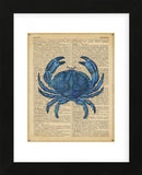 Vintage Crab (Framed) -  Sparx Studio - McGaw Graphics