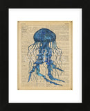 Vintage Jellyfish (Framed) -  Sparx Studio - McGaw Graphics