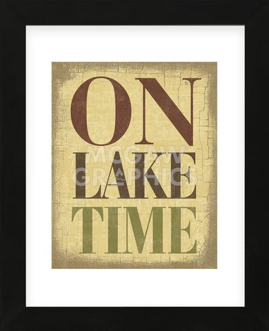 On Lake Time (Framed) -  Sparx Studio - McGaw Graphics
