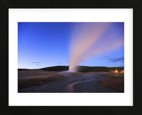 Yellowstone Old Faithful (Framed) -  Jason Savage - McGaw Graphics