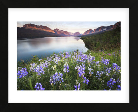 Lake Sherburne (Framed) -  Jason Savage - McGaw Graphics