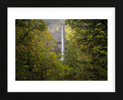 Oregon Waterfall (Framed) -  Jason Savage - McGaw Graphics