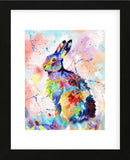 Color Hare (Framed) -  Sarah Stribbling - McGaw Graphics